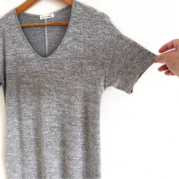 Rag & Bone Melrose Mini Dress in Marl Gray Size Small Heather Gray - Picture 3 of 6